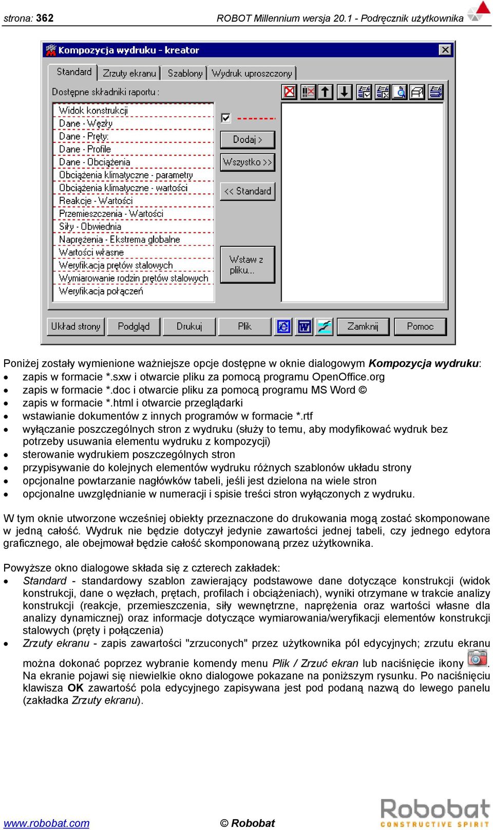 html i otwarcie przeglądarki wstawianie dokumentów z innych programów w formacie *.