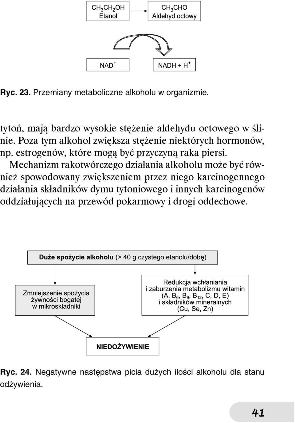 Mechanizm rakotwórczego działania alkoholu może być również spowodowany zwiększeniem przez niego karcinogennego działania składników