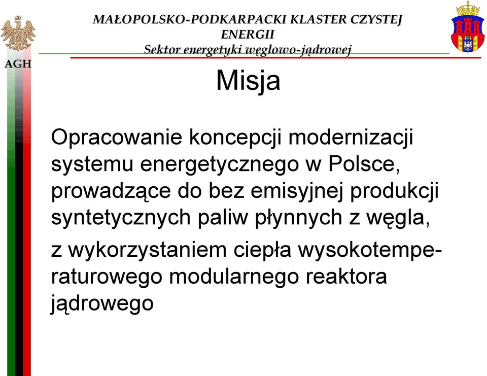energetycznego w Polsce, prowadzące do bez emisyjnej produkcji syntetycznych