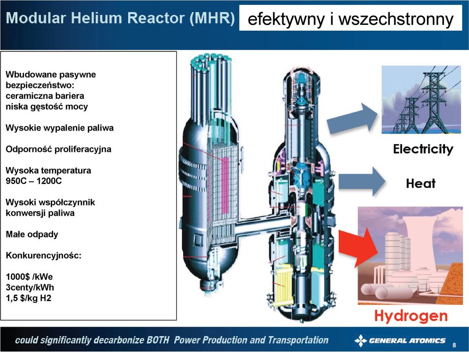 Odporność proliferacyjna Wysoka temperatura 950C 1200C Wysoki