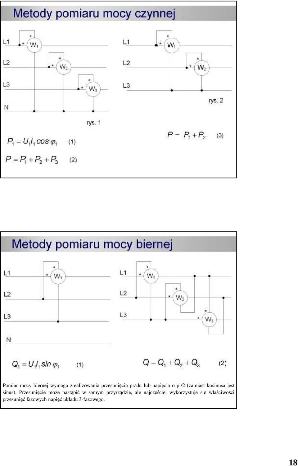 Przesunięcie może nastąpić w samym przyrządzie, ale