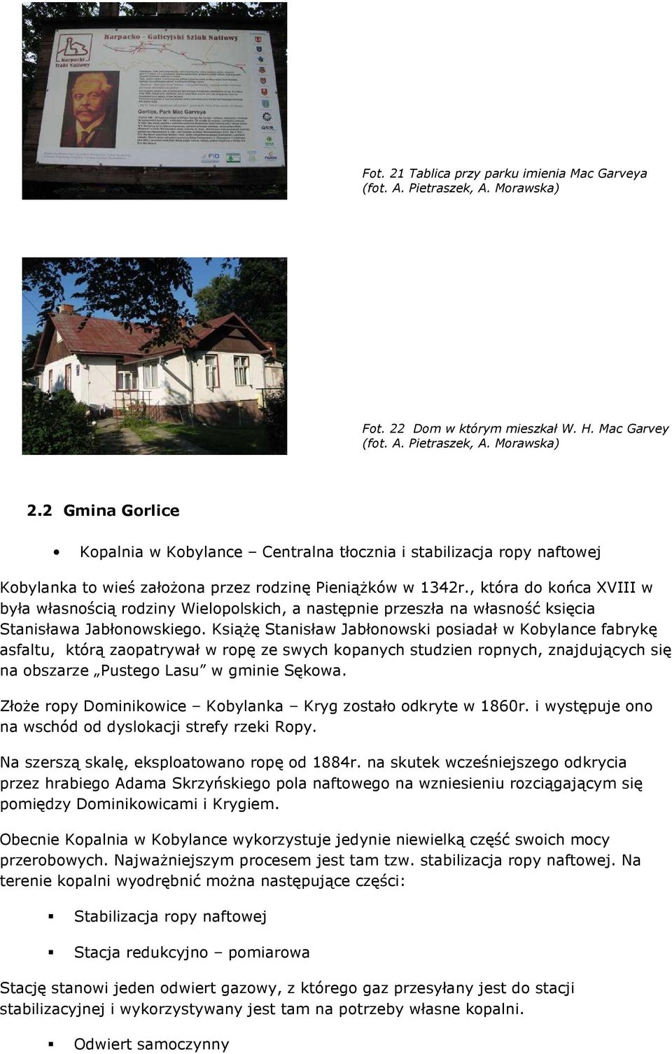 , która do końca XVIII w była własnością rodziny Wielopolskich, a następnie przeszła na własność księcia Stanisława Jabłonowskiego.