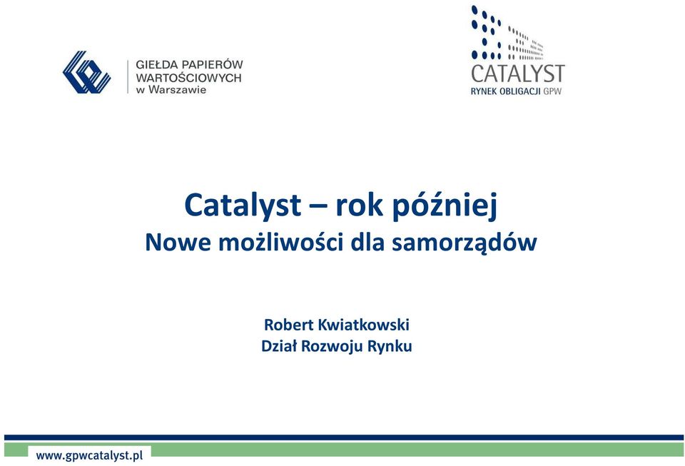 samorządów Robert