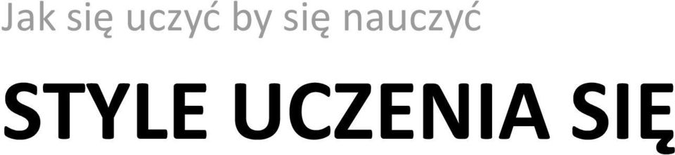 się nauczyd