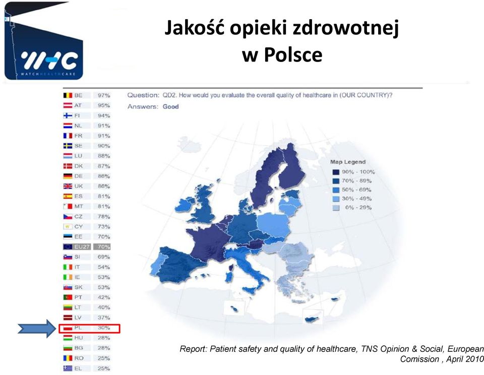 EU 3 Report: Patient safety and quality of