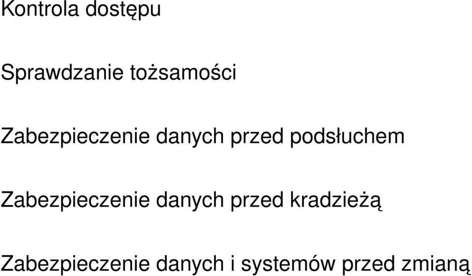 Zabezpieczenie danych przed kradzieżą