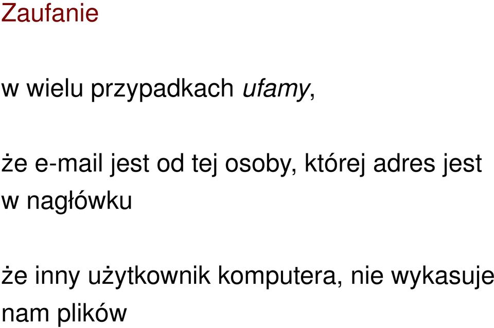 adres jest w nagłówku że inny