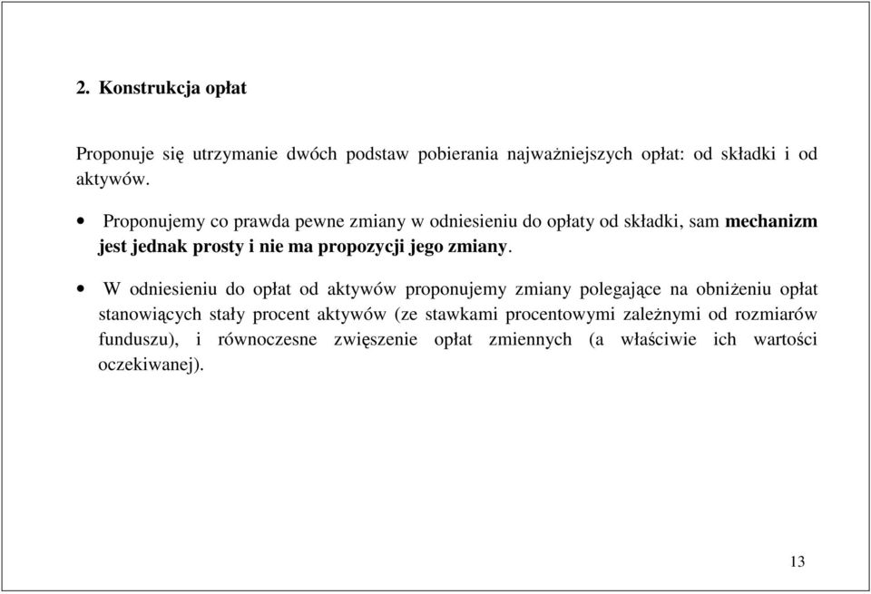 jego zmiany.