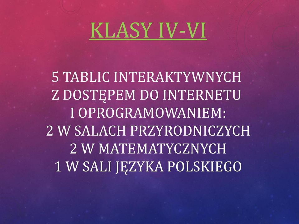 OPROGRAMOWANIEM: 2 W SALACH