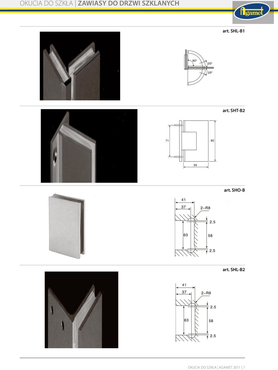 SHL-B1 art. SHT-B2 art.