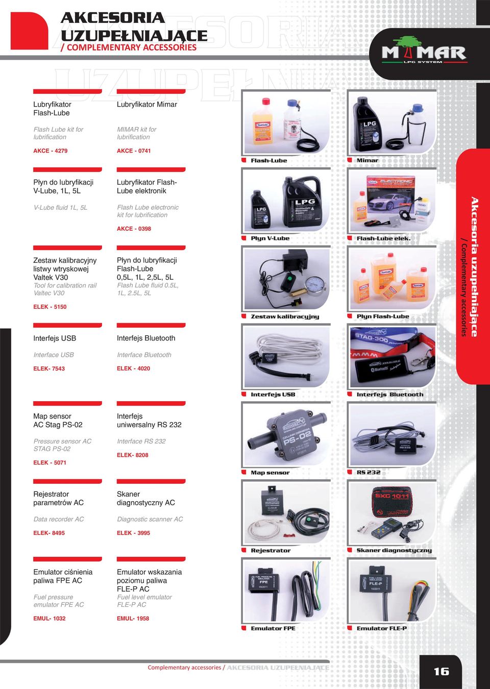 5150 Interfejs USB Flash Lube electronic kit for lubrification AKCE - 0398 P³yn do lubryfikacji Flash-Lube 05L 1L 25L 5L Flash Lube fluid 0.5L 1L 2.5L 5L Interfejs Bluetooth P³yn V-Lube Zestaw kalibracyjny Flash-Lube elek.