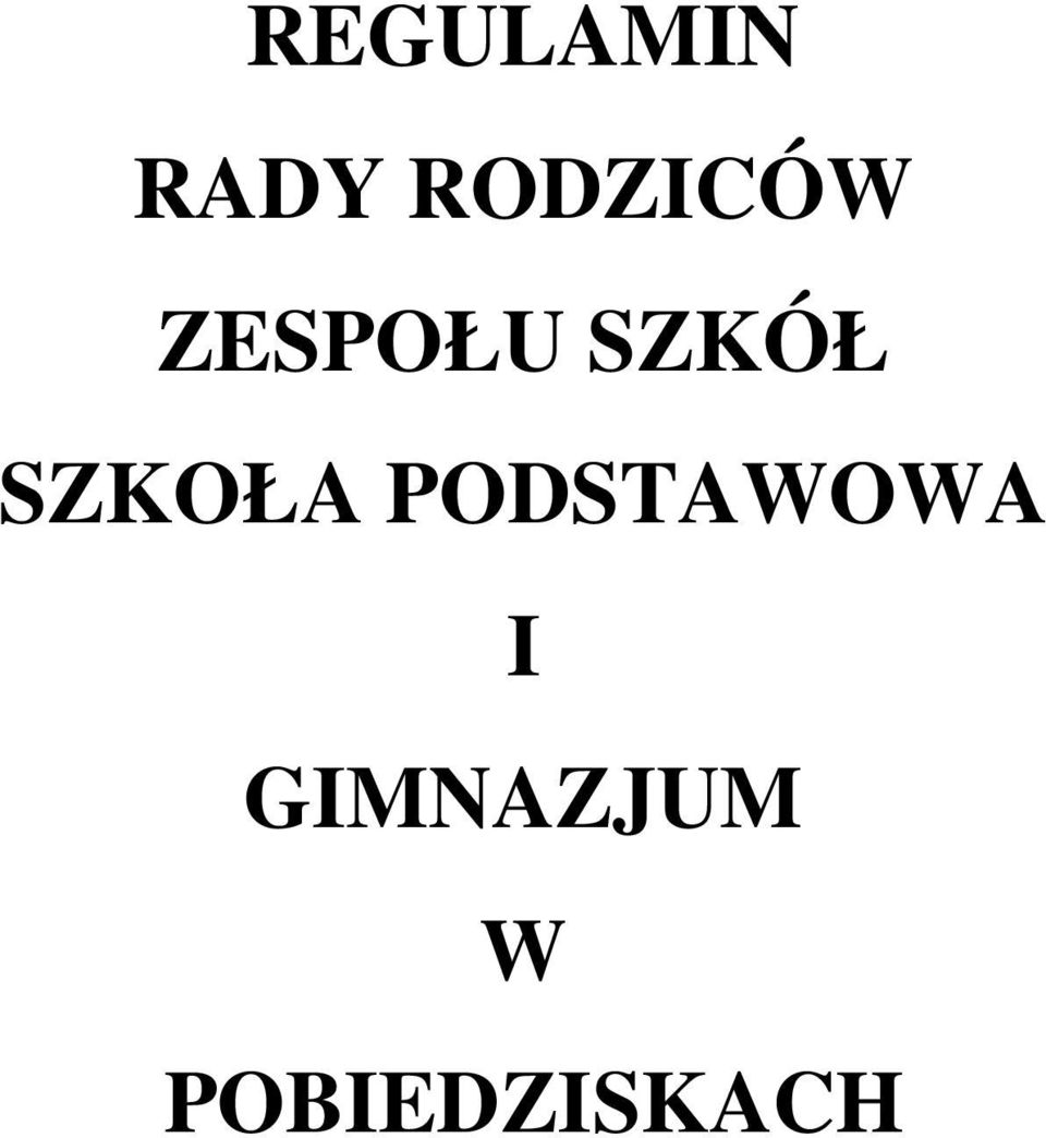 SZKÓŁ SZKOŁA