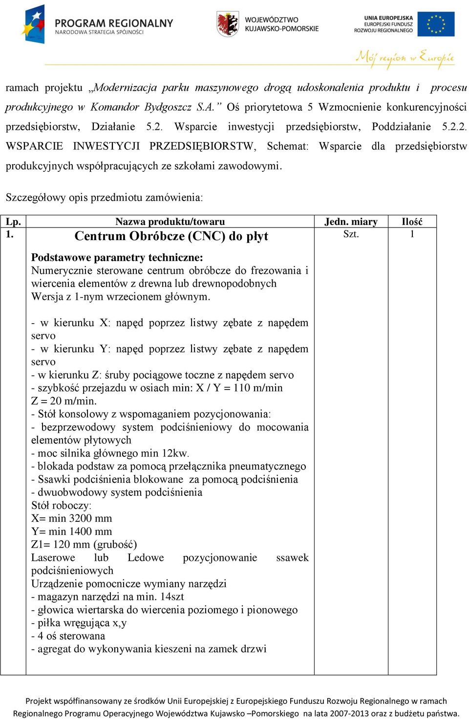 Wsparcie inwestycji przedsiębiorstw, Poddziałanie 5.2.2. WSPARCIE INWESTYCJI PRZEDSIĘBIORSTW, Schemat: Wsparcie dla przedsiębiorstw produkcyjnych współpracujących ze szkołami zawodowymi.