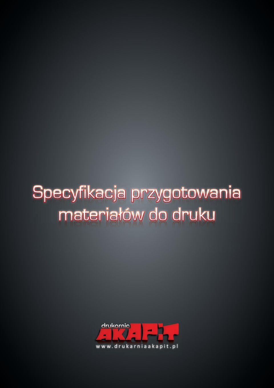 materiałów do druku w