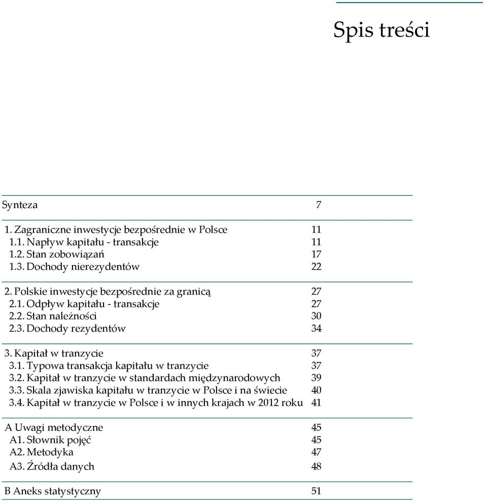 2. Kapitał w tranzycie w standardach międzynarodowych 39 3.3. Skala zjawiska kapitału w tranzycie w Polsce i na świecie 40