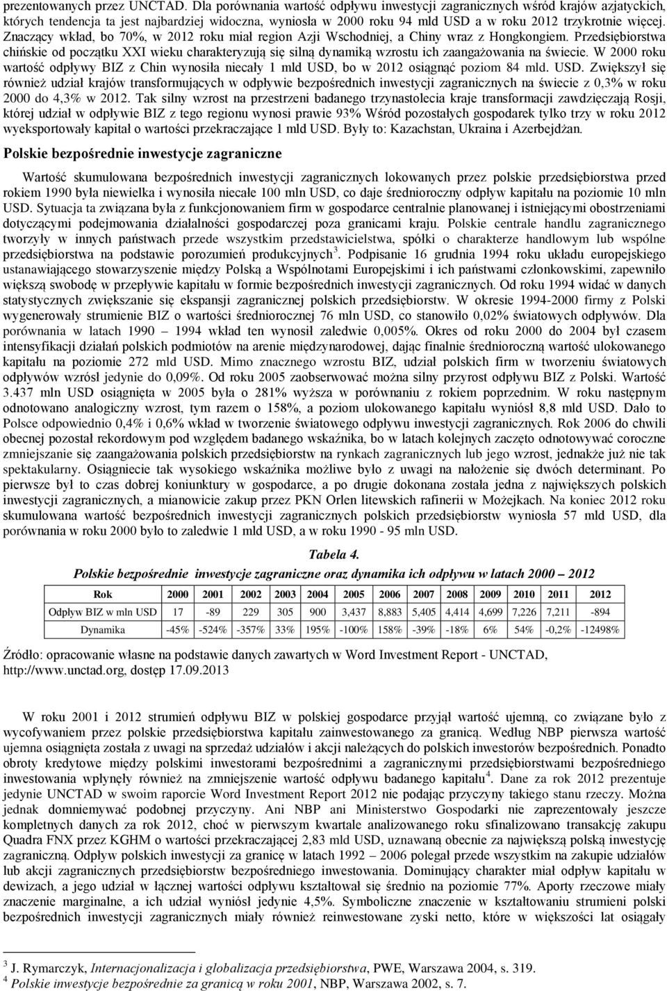 Znaczący wkład, bo 70%, w 2012 roku miał region Azji Wschodniej, a Chiny wraz z Hongkongiem.