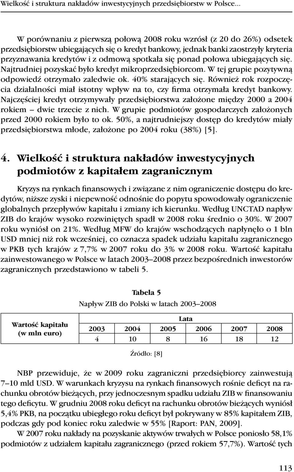 się ponad połowa ubiegających się. Najtrudniej pozyskać było kredyt mikroprzedsiębiorcom. W tej grupie pozytywną odpowiedź otrzymało zaledwie ok. 40% starających się.