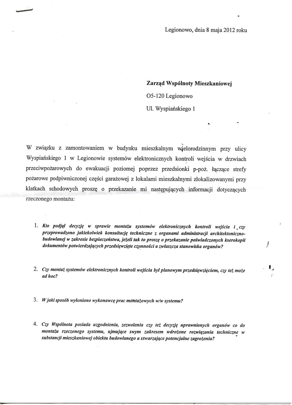 ewakuacji poziomej poprzez przedsionki p-poz.