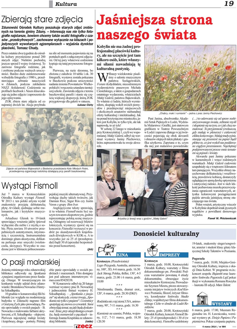 , przedstawiaj¹ca zebranie nauczycieli w Zdunach, podczas zak³adania NSZZ Solidarnoœæ. Codziennie na profilach facebook i Nasza klasa ukazuje siê jedno zdjêcie i zaproszenie do jego opisywania.