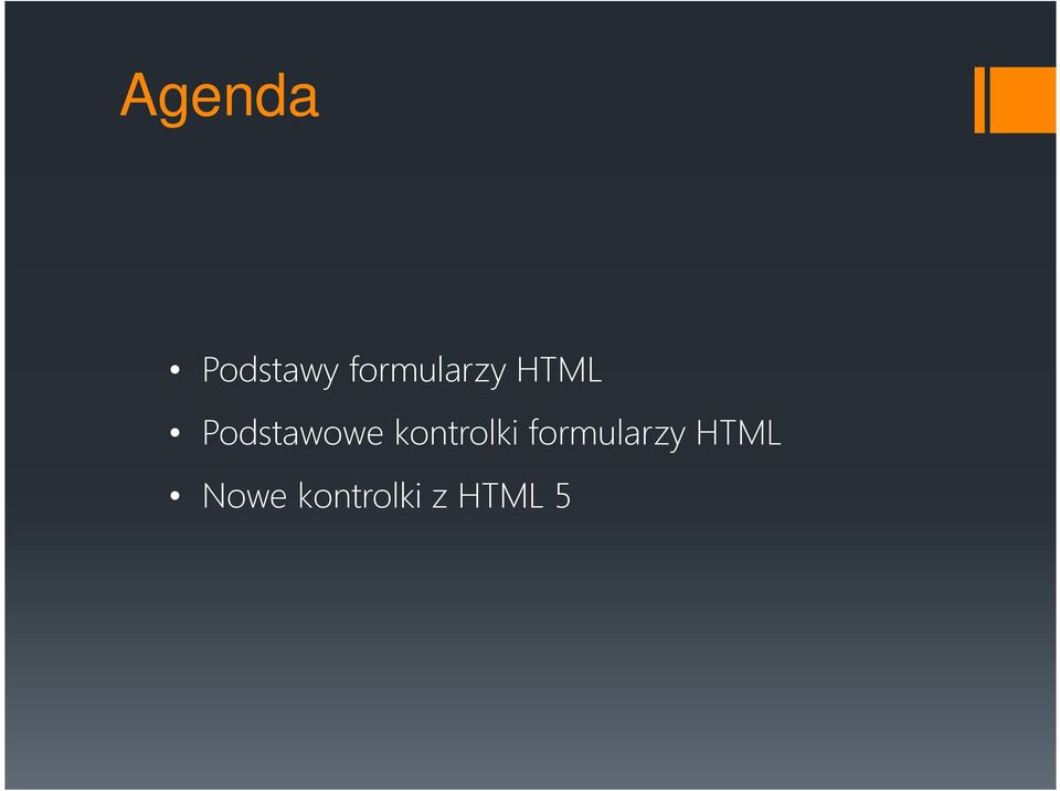 Podstawowe kontrolki 