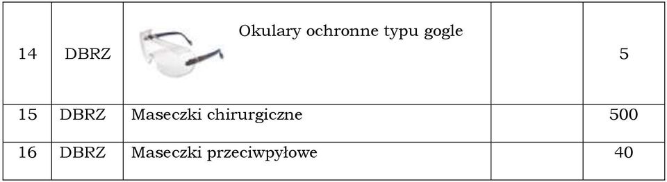 aseczki chirurgiczne 500