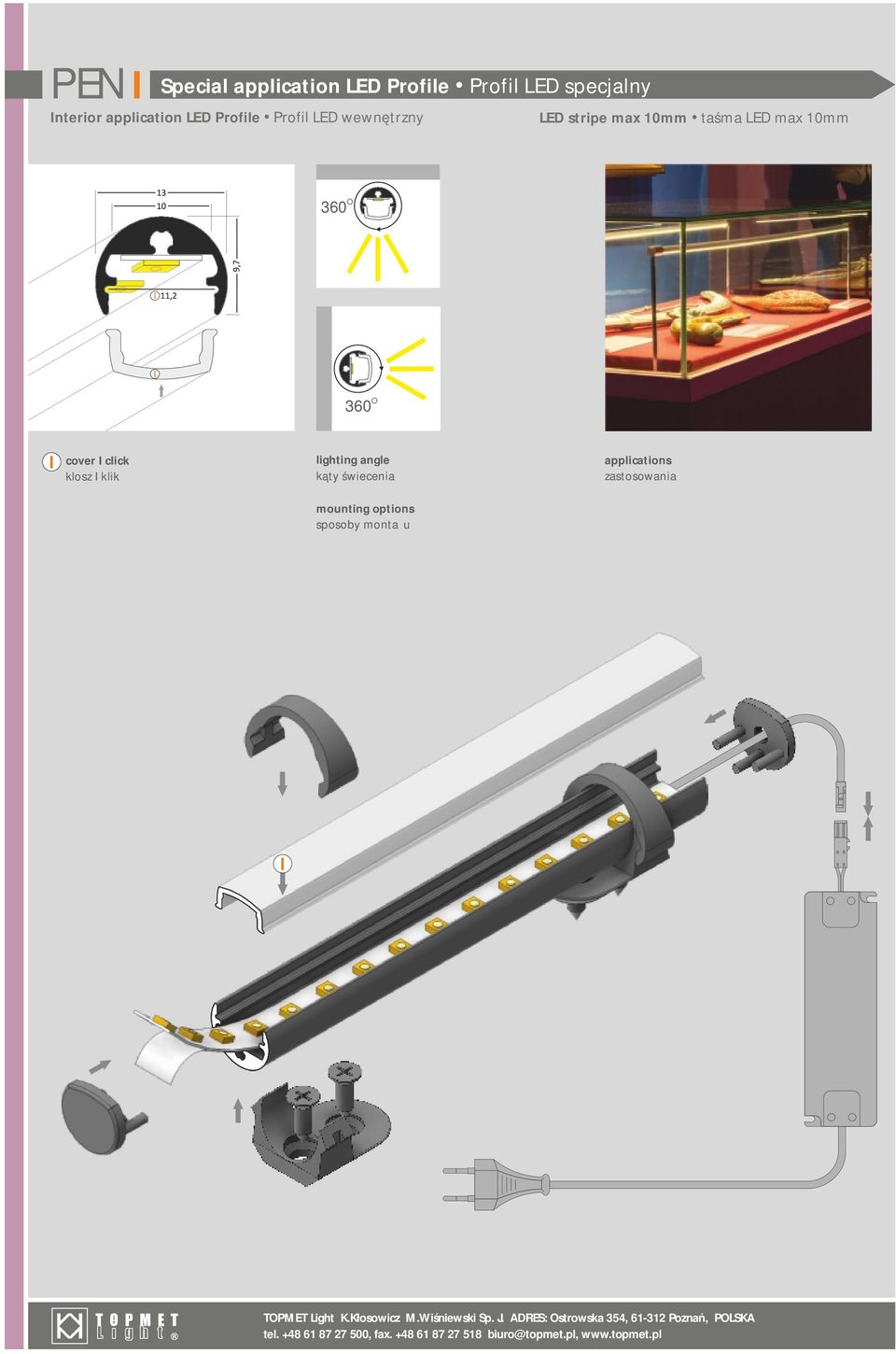I click klosz I klik I TOPMET Light K.Kłosowicz M.Wiśniewski Sp. J.