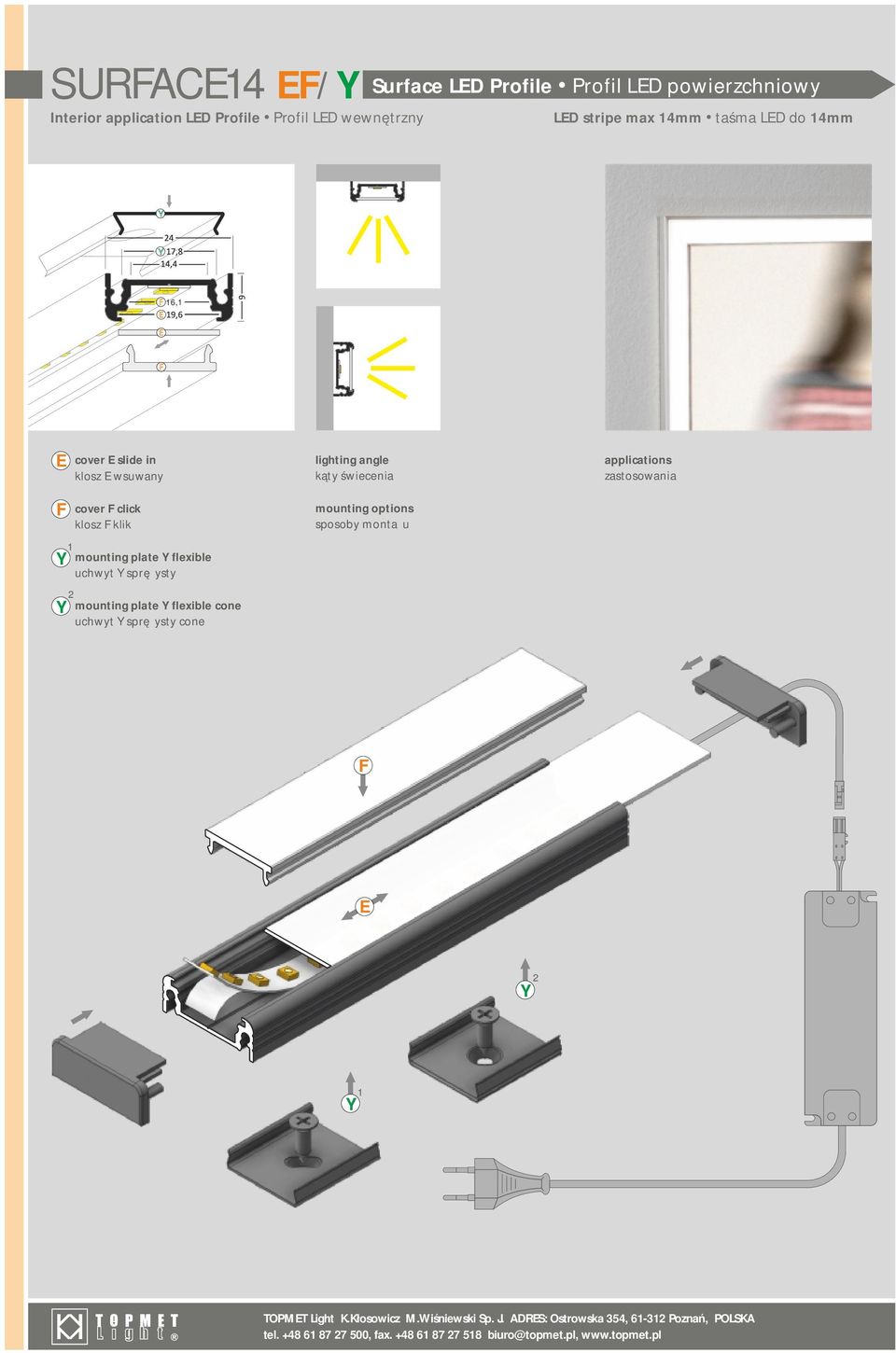 flexible uchwyt sprężysty mounting plate flexible cone uchwyt sprężysty cone F E TOPMET Light K.Kłosowicz M.