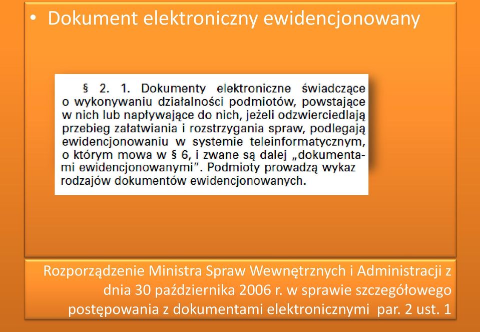 Administracji z dnia 30 października 2006 r.