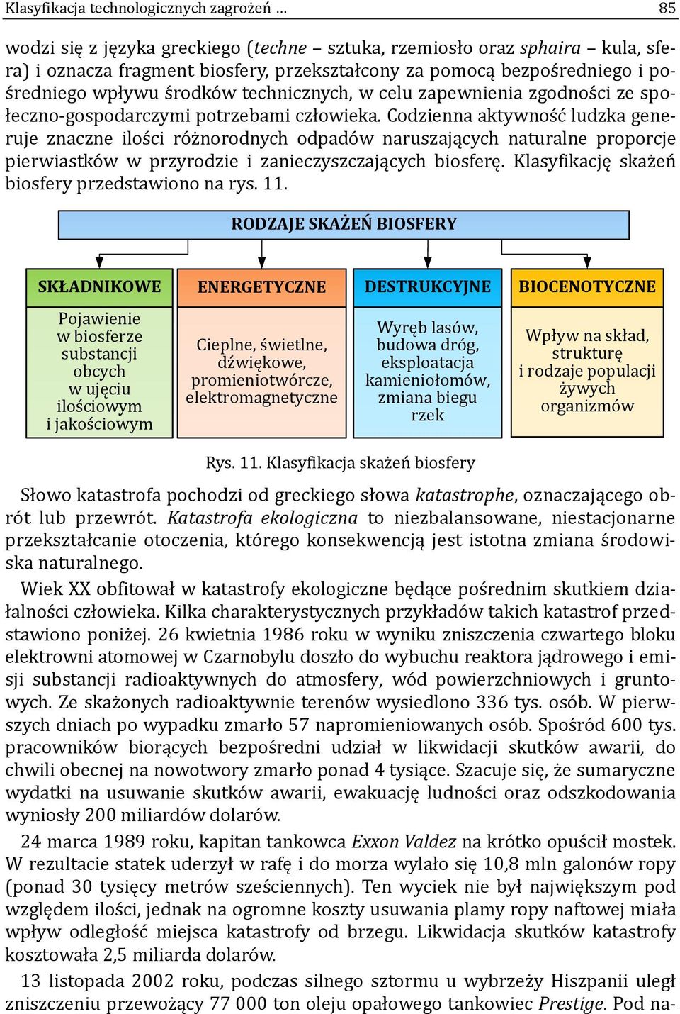 Codzienna aktywnos c ludzka generuje znaczne ilos ci ro z norodnych odpado w naruszających naturalne proporcje pierwiastko w w przyrodzie i zanieczyszczających biosferę.