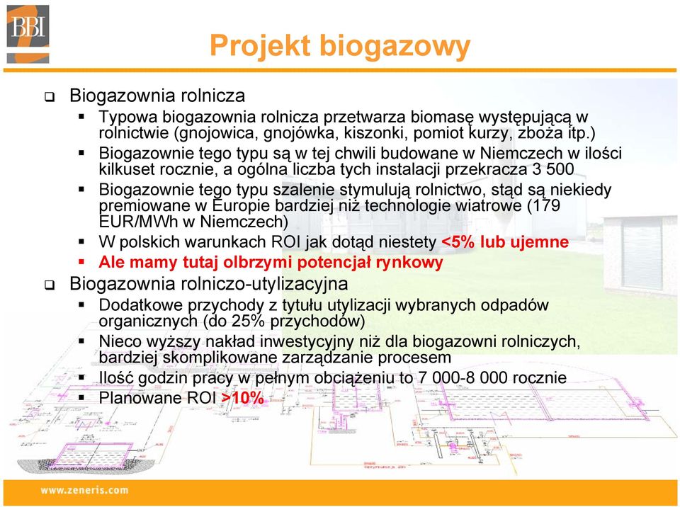 niekiedy premiowane w Europie bardziej niż technologie wiatrowe (179 EUR/MWh w Niemczech) W polskich warunkach ROI jak dotąd niestety <5% lub ujemne Ale mamy tutaj olbrzymi potencjał rynkowy