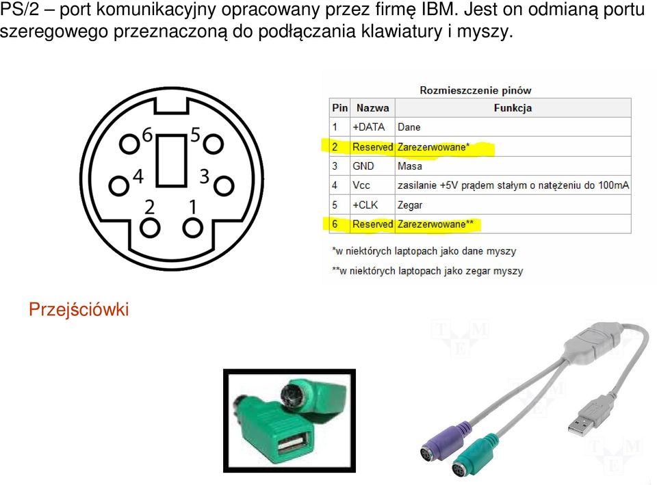 Jest on odmianą portu szeregowego