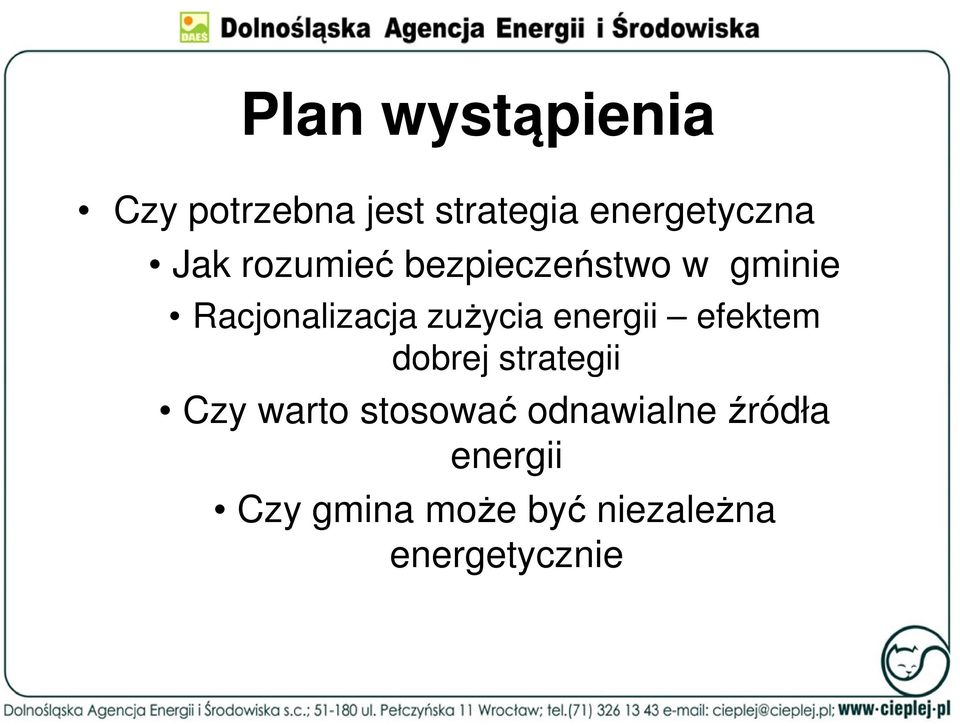energii efektem dobrej strategii Czy warto stosować