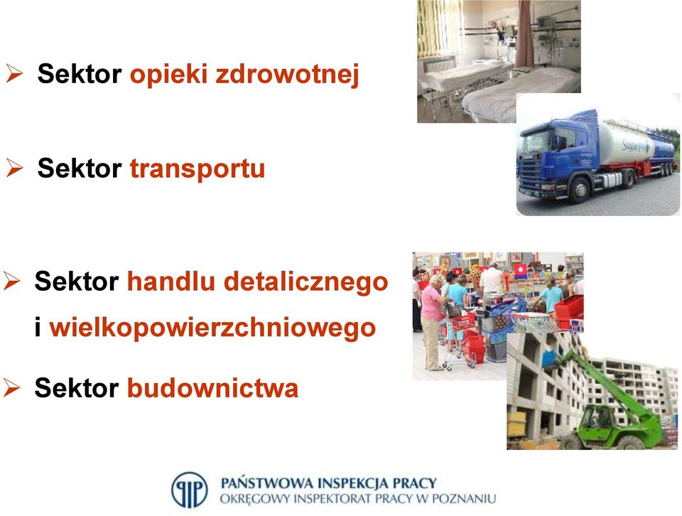 transportu Sektor handlu