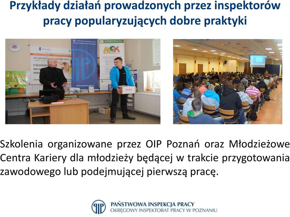 OIP Poznań oraz Młodzieżowe Centra Kariery dla młodzieży