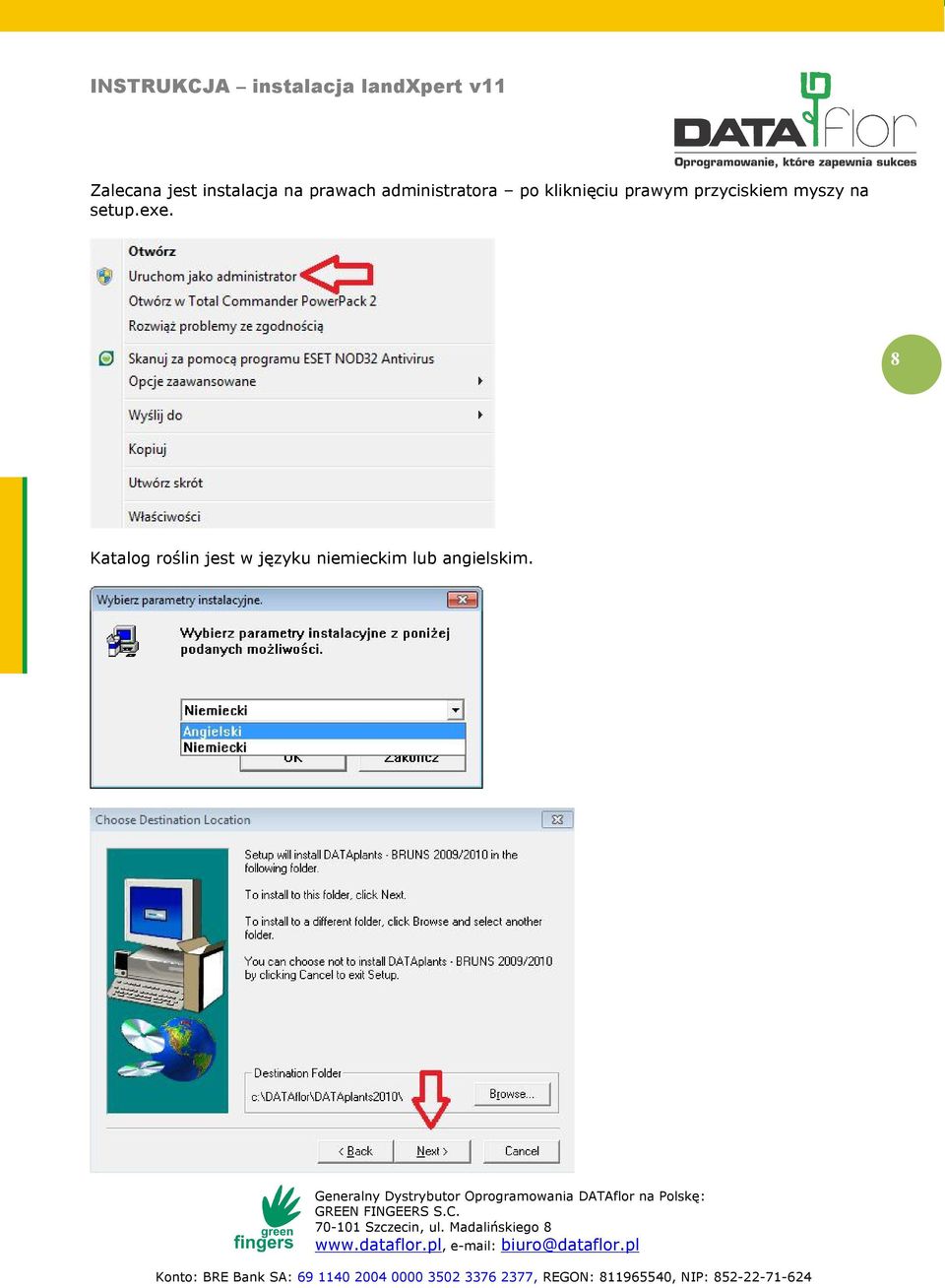 przyciskiem myszy na setup.exe.