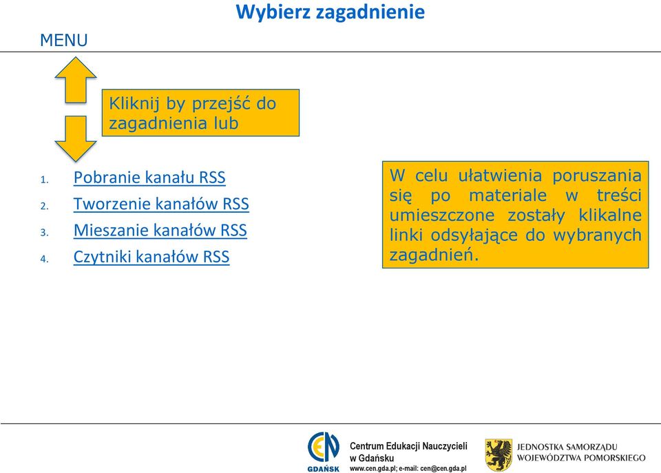 Mieszanie kanałów RSS 4.