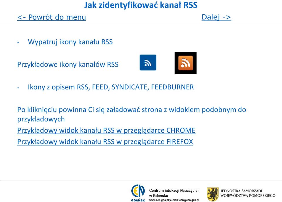 kliknięciu powinna Ci się załadować strona z widokiem podobnym do przykładowych