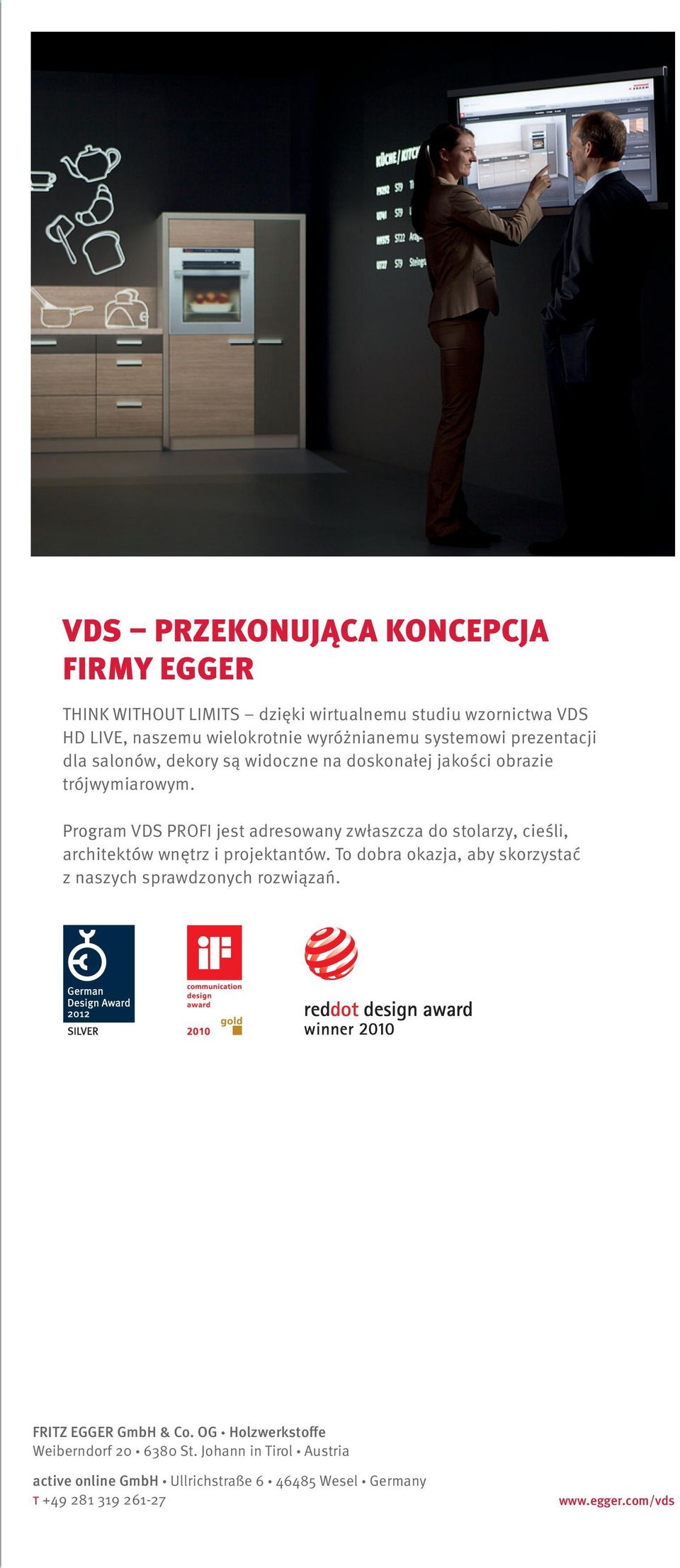 Program VDS PROFI jest adresowany zwłaszcza do stolarzy, cieśli, architektów wnętrz i projektantów.