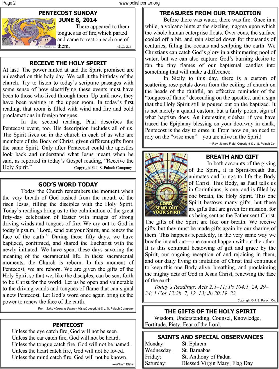Try to listen to today s scripture passages with some sense of how electrifying these events must have been to those who lived through them. Up until now, they have been waiting in the upper room.