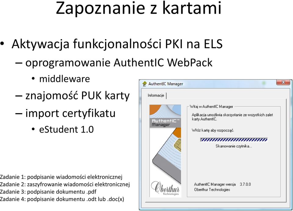 WebPack middleware znajomość PUK