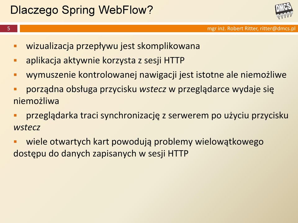 nawigacji jest istotne ale niemożliwe porządna obsługa przycisku wstecz w przeglądarce wydaje się niemożliwa