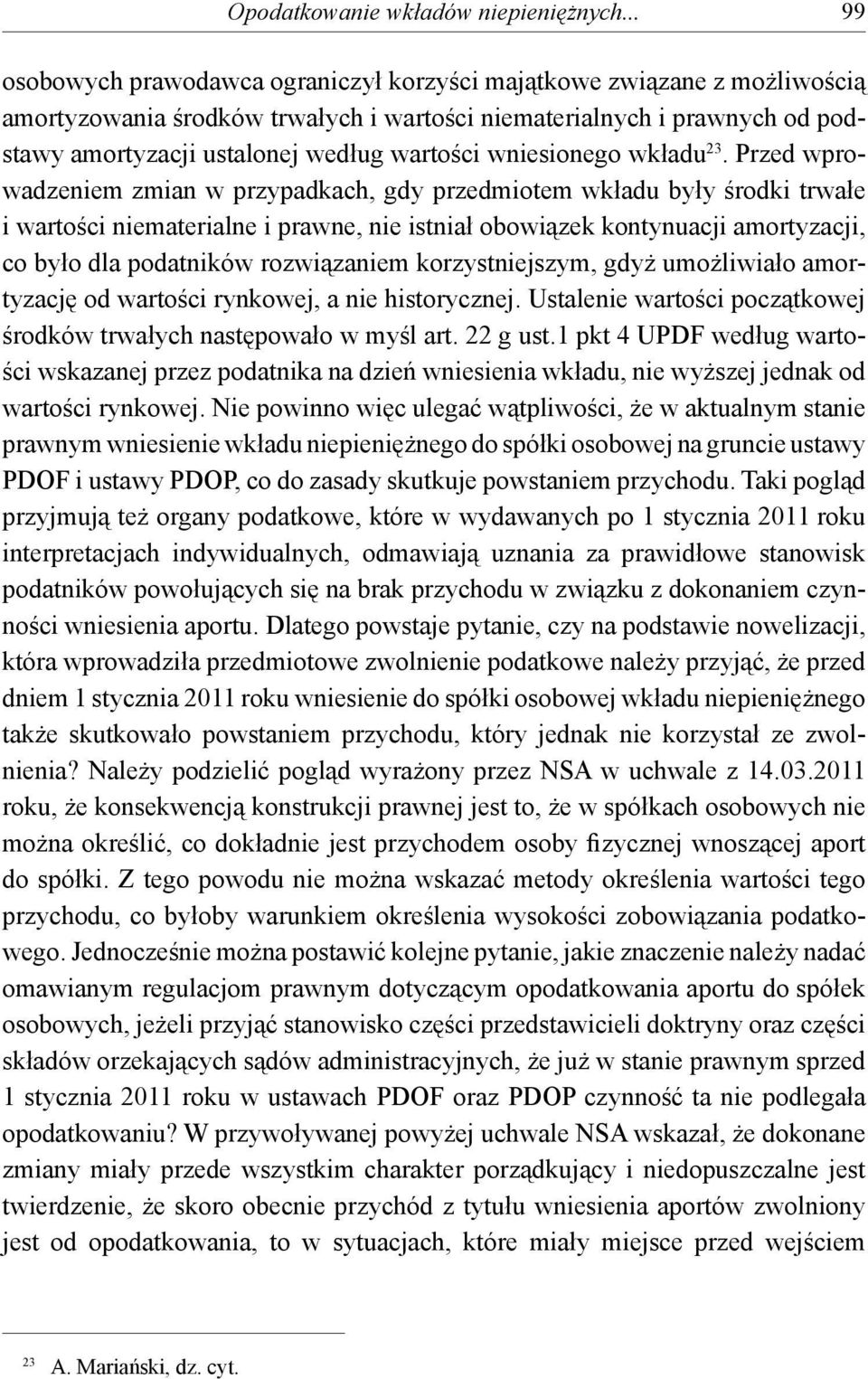 wniesionego wkładu 23.