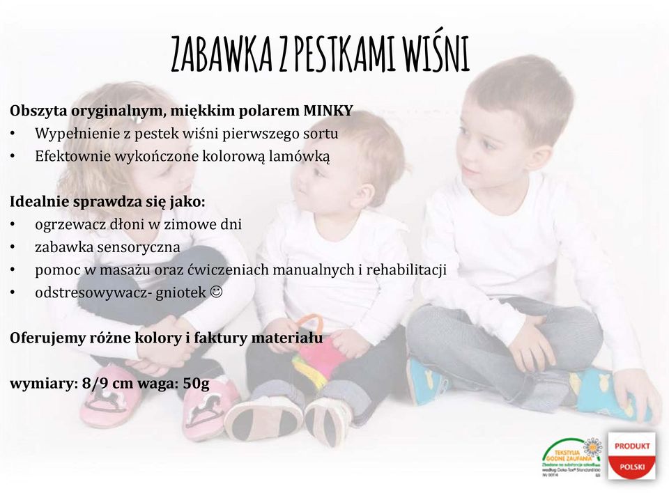 dłoni w zimowe dni zabawka sensoryczna pomoc w masażu oraz ćwiczeniach manualnych i