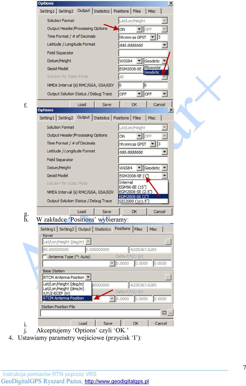i. j. Akceptujemy Options czyli