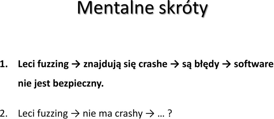 crashe są błędy software nie