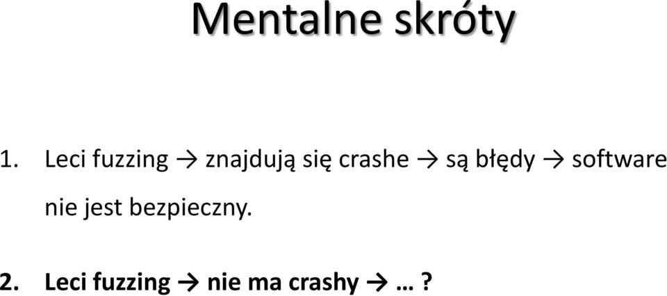 crashe są błędy software nie