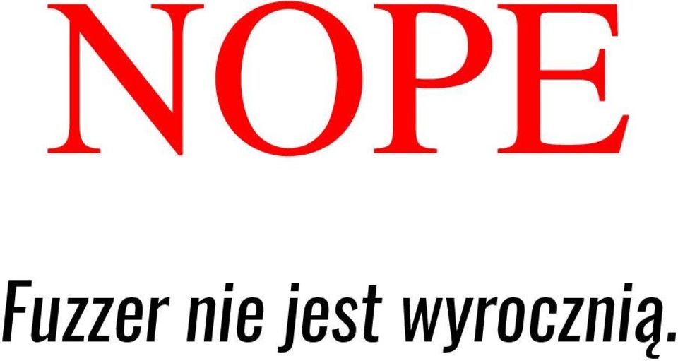 nie jest