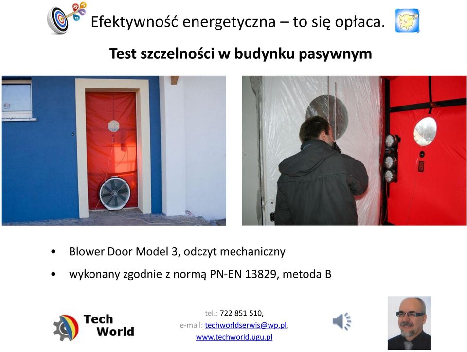 odczyt mechaniczny wykonany