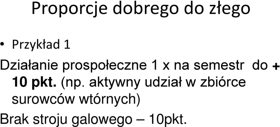 + 10 pkt. (np.