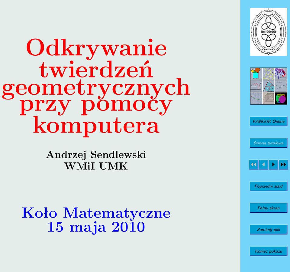 komputera Andrzej Sendlewski